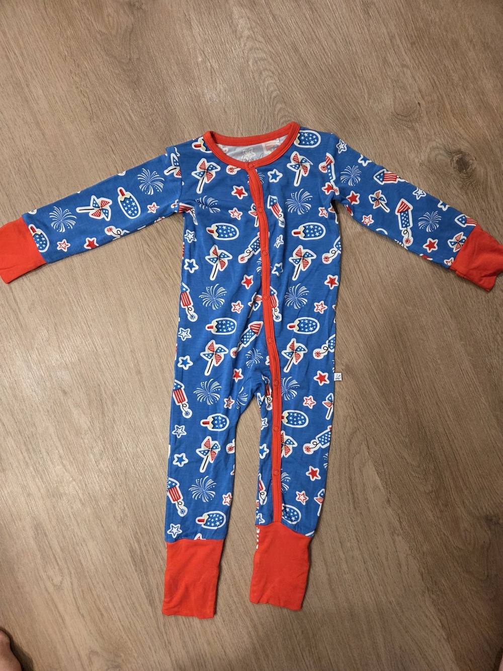 4th Of July Bamboo One Piece NWOT
